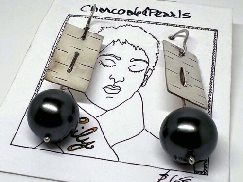 Charcoaled Pearls