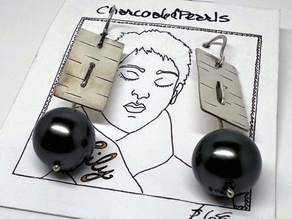 Charcoaled Pearls